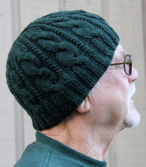 Dad's Classic Toque - my Father's Christmas Present - that is him modelling.  http://www.ravelry.com/patterns/library/dads-classic-toque