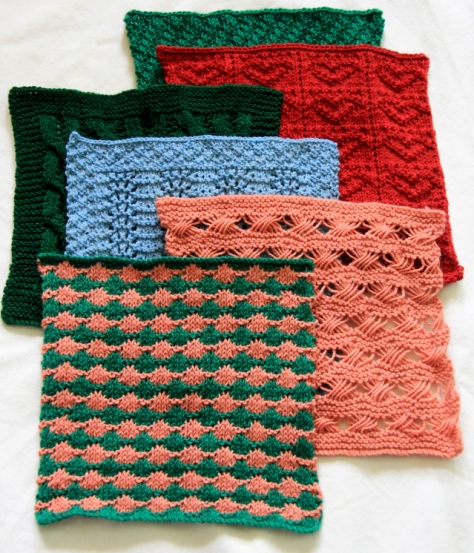 Six square so far for my blanket - starting to have more fun with the selection of colours we have now!